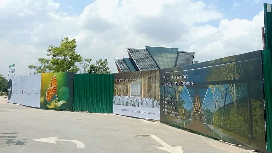 Astana Construction Site Hoarding