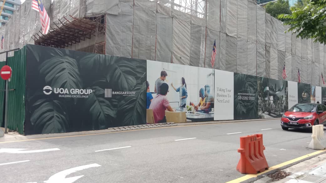 UOA Group Construction Site Hoarding